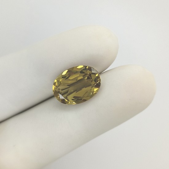 Olive Quartz 6.69 Ct Best Quality Olive Quartz 6.69 Ct Best Quality